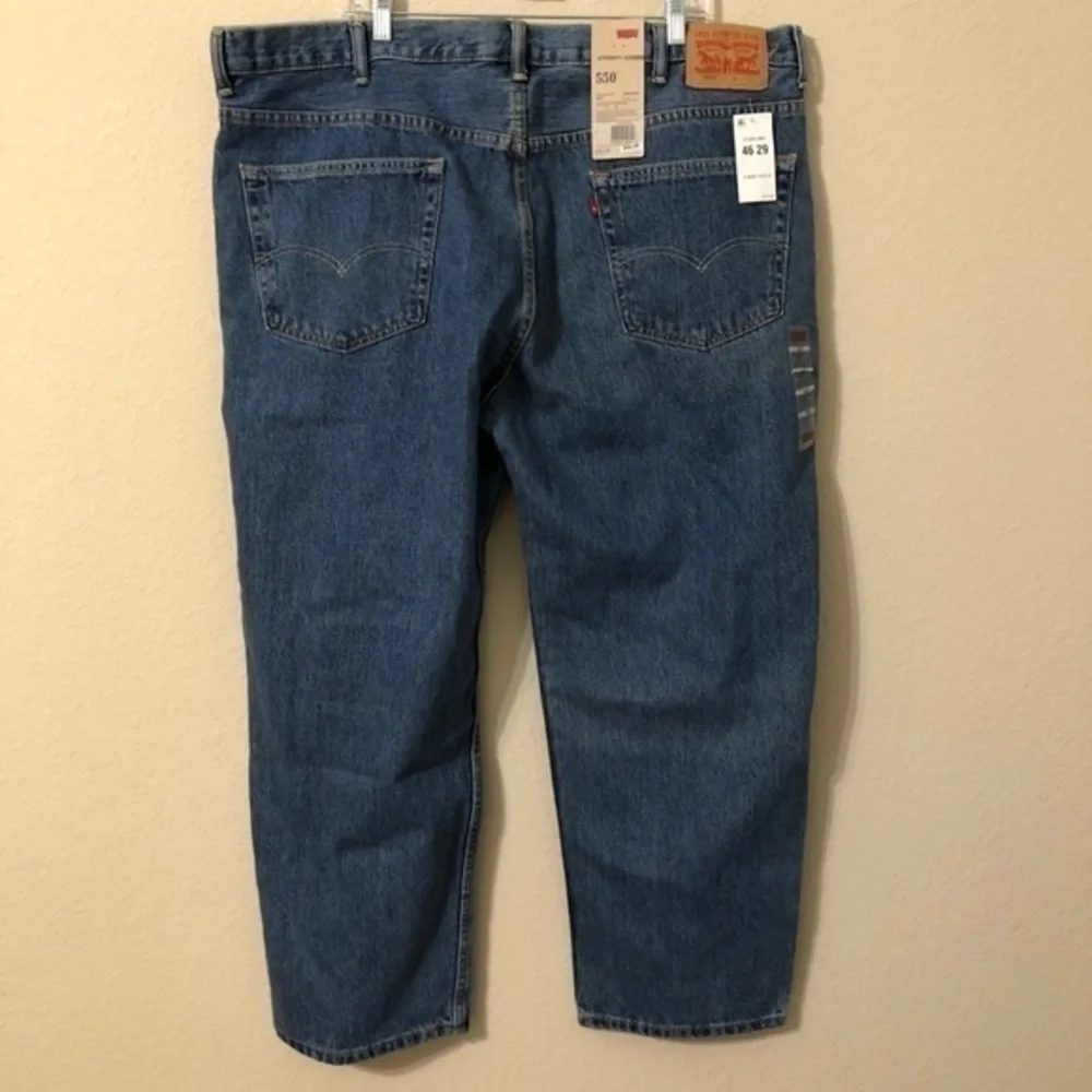 Levi’s Jeans 550 Big & Tall Relaxed Fit Blue NWT